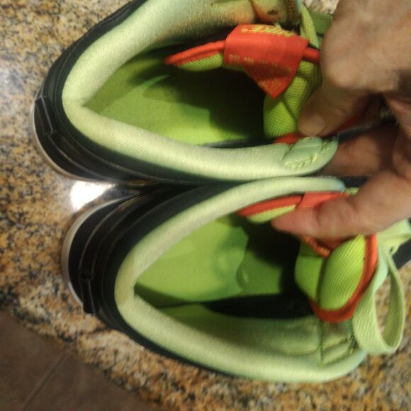 Rare Nike Men\'s Big Nike High Retro Black Neon Green Sneakers Size 13 366726-071 main image 6